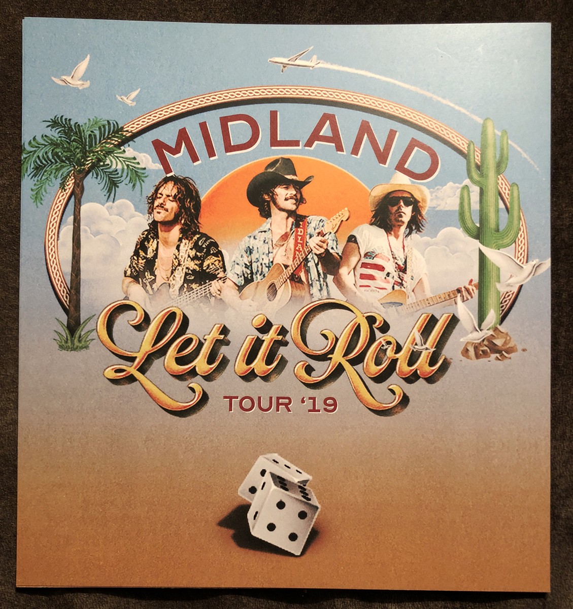Midland concert tour poster 2026